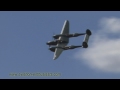 2012 Thunder Over Michigan Air Show P-38 Lightning "Ruff Stuff" Sunday flight