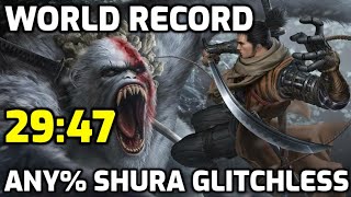 Sekiro Any% Speedrun In 2947 World Record Glitchless