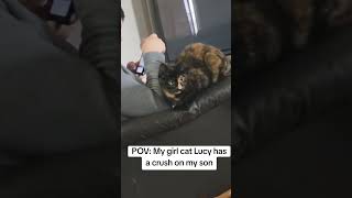 My Girl Cat Loves My Son
