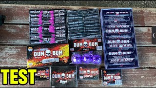 Velký Test Dum Bum Pyrotechniky