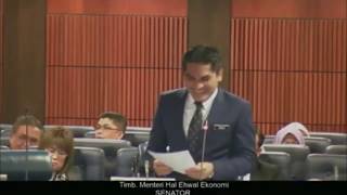 4.11.2019 - Jawapan Lisan Oleh Yb Senator Dr. Radzi Jidin, Timbalan Menteri Hal Ehwal Ekonomi