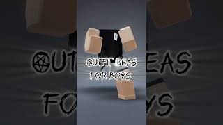 Outfit Ideas for boys-Roblox