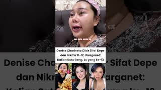 Denise Chariesta Ikutan Sindir Masalah Depe Dan Nikmir