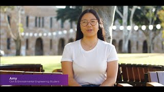 Meet Amy, A Civil And Environmental Engineering Student At Uq