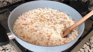 Tane tane pirinc pilavı yapamayan kalmasın ✅ Arpa sehriyeli pirinc pilavı