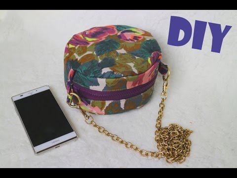 HƯỚNG DẪN MAY TÚI TRÒN RỜI ĐÁY | MAY TÚI VÍ | Ặt Củ Tỏi DIY