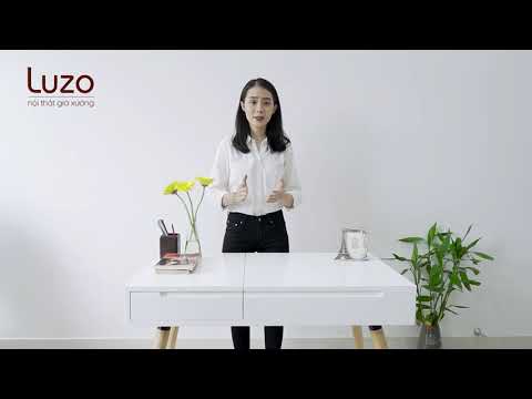 Bàn làm việc kết hợp trang điểm M14C9