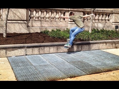 Smith Grind On "The Ledge Of Death"