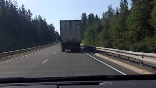 Видео Petrozavodsk - Lodeynoye Pole - Staraya Ladoga 27/07/2014 (timelapse 4x) от Magistrserega, Пряжинское шоссе, Петрозаводск, Россия