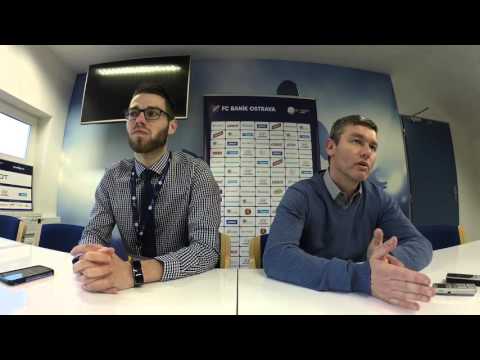 Tiskov konference po utkn na Banku Ostrava (19.3.2016)