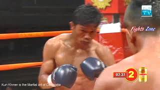 Kun Khmer, Chhut Sereyvanthorng Vs Thai, Dangkangwan, MyTV boxing, 30 March 2018 Fights Zone