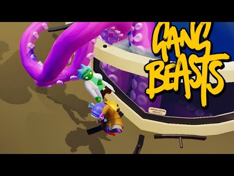 GANG BEASTS - Feeding My Pet [Meleee] Xbox One Gameplay