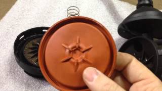 BMW m52tu m54 ccv pcv oil separator valve tear down and inspection for failure