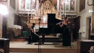 Ian Clarke Touching the Ether - Natasha Loomis, flute and Riko Higuma, piano