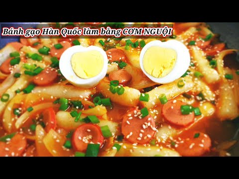 Cách làm kim chi bằng cơm nguội