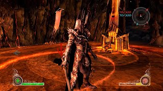 Saurons Fight Dark Lord, The Lord Of The Rings Game Play