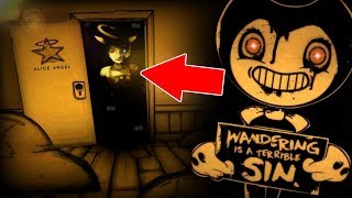 HACKING TO ALICE ANGEL'S BOOTH & NEW ROOMS!! | Bendy and The Ink Machine Chapter 3 CHEATS / SECRETS