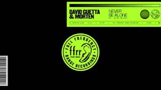 Watch David Guetta  Morten Never Be Alone feat Aloe Blacc video