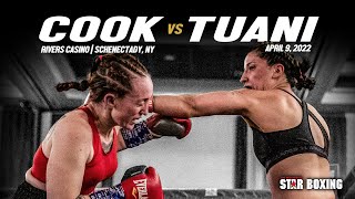 Cook vs Tuani: April 9, Rivers Casino (Highlights)