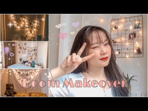 ROOM MAKEOVER| TRANG TRÍ PHÒNG CHỈ VỚI 500k| NgocbunnBeauty