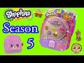 Season 5 Shopkins Pack with Petkins Backpack Surprise Blind B...