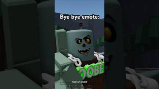 Bye Bye Emote In The Strongest Battlegrounds Roblox