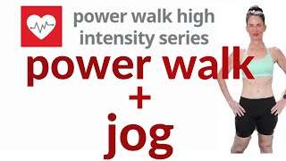 52 MINUTE WORKOUT | POWER WALK WORKOUT | INDOOR WALKING | WALK AND JOG WORKOUT | AFT