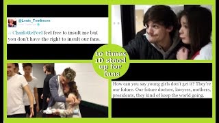 10 Times One Direction Stood Up For Their Fans 10 Times One Direction Stood Up For Their Fans