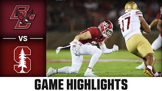 Boston College Vs. Stanford Game Highlights 2025 Acc Football