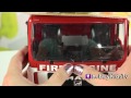 SpongeBob Firetruck! Bad Piggie on FIRE + Krabby Patty Wagon, Toy Review HobbyKidsTV