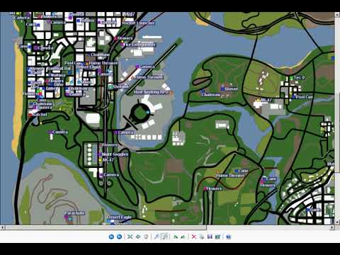 gta san andreas weapon maps