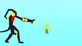 Albedo Vs Ben 10 Stick Nodes Pro Animation