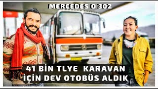 Karavan İçi̇n 41 Bi̇n Tlye Dev Otobüs Satin Aldik 1982 Model Mercedes O 302 Buslife Başliyor