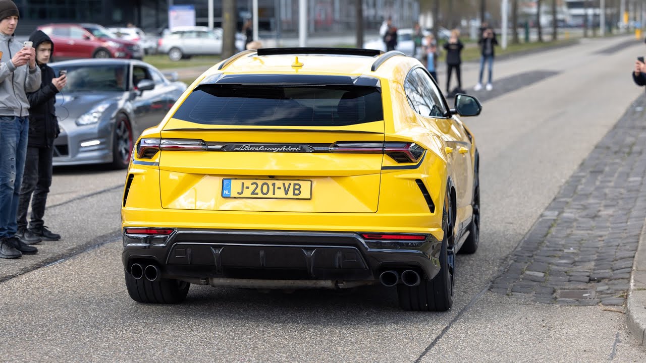 Lamborghini Urus - LOUD Accelerations & Launch Controls !