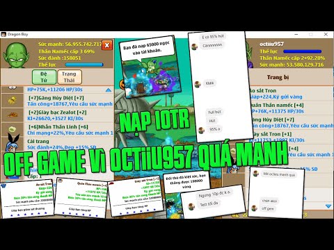 ÓC Bò Không Suy Nghĩ Nạp 10TR Zo Game..Ốc Tiêu957 Trở Lại...Trẻ Trâu Nghỉ Game Vì Namec QUÁ Mạnh