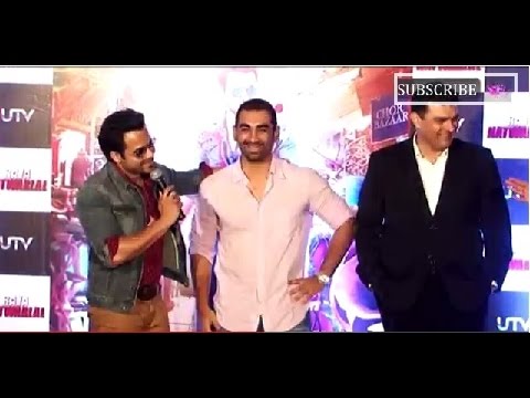 Emraan Hashmi and Humaima Malik attend the trailer launch of...