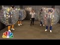 Bubble Soccer with Colin Farrell, Chris Pratt and Frank Knuckles (Late Night with Jimmy Fallon)