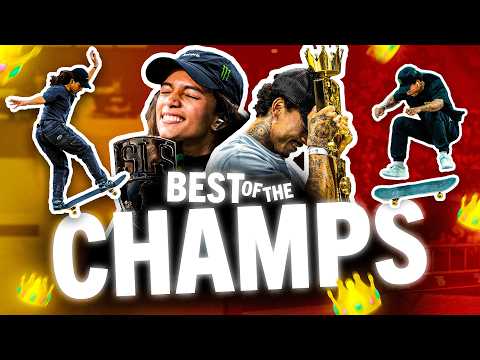 2024 SUPER CROWN CHAMPS! Top Moments of Rayssa Leal and Nyjah Huston from 2024 👏