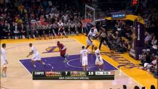 Miami Heat vs Los Angeles Lakers  Highlights (2013.12.25)