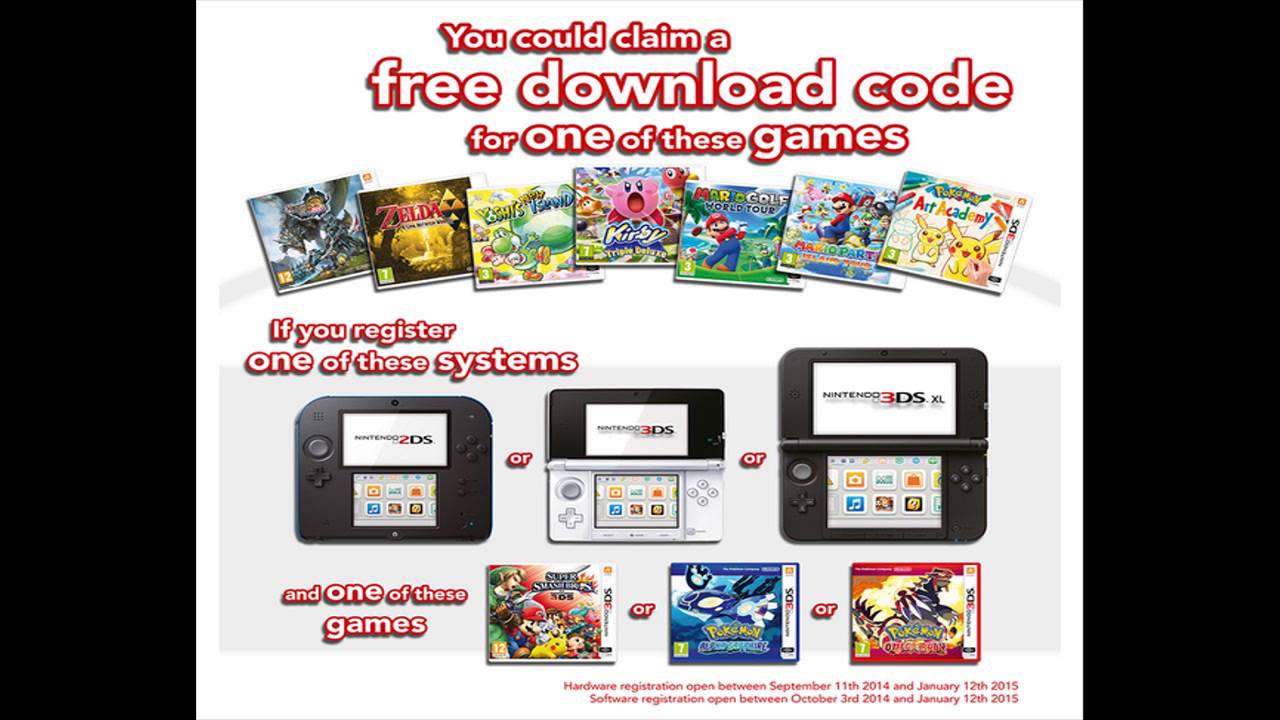 How To Get A 3DS Game For FREE! (Nintendo 3DS Winter 2014 ...