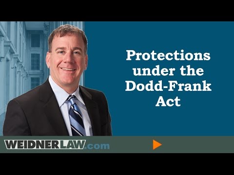 Foreclosure Defense applying the Dodd-Frank Act. http://mattweidnerlaw.com 

Attorney Matt Weidner discusses foreclosure defense by applying the power of the new federal law known as the Dodd- Frank Act. Bankruptcy may...