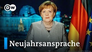 Merkel Wirbt In Neujahrsansprache Für Zusammenhalt Und Toleranz Dw Nachrichten