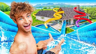 I Built A Waterpark In My House!