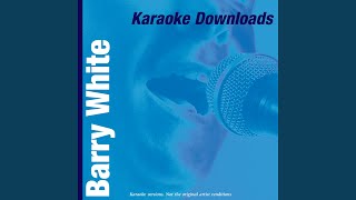 Watch Barry White Baby We Better Try To Get It Together video
