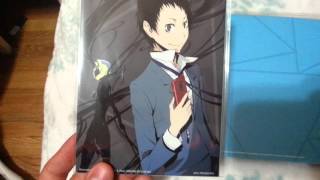 Anime Unboxing: Durarara x2 Volume 1 Blue Ray