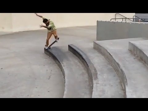 Fs Tailside to Switch Bs NOSEBLUNT!?!! - WTF! - Brent Strittmater