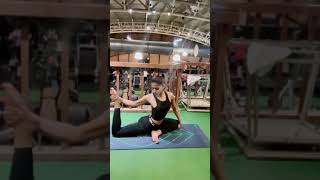 Pranati Rai Prakash Workout At Gym