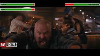 Sonic The Hedgehog 2020 Bar Fight With Healthbars