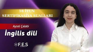 18 İyun-İngi̇li̇s Di̇li̇ Serti̇fi̇kasi̇ya Aysel Çələbi̇ Fes Academy