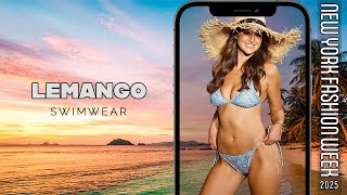 Phone Watch In Slowmo Lemango Swimwear Miami Swimweek Shows Nyfw 2025